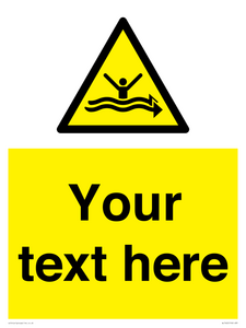 Custom Warning strong currents